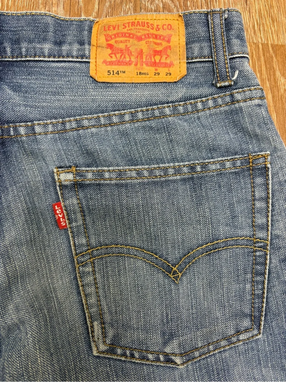 Levi's Medium Blue Men's Straight Jeans
